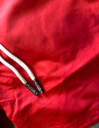 Bañador Hombre Icon2 Rojo Tejido Ligero de Secado Rápido Cintura Elástica con Cordón