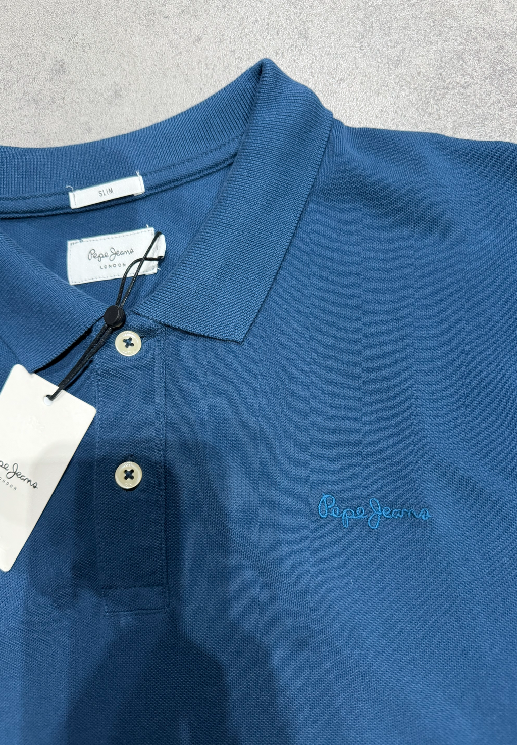 Pepe Jeans Polo Unisex Algodón Con Cuello Y Tapeta De Botones Estilo Urbano Para Uso Diario Cómodo