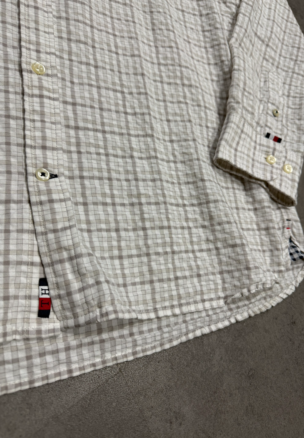Tommy Hilfiger Camisa Unisex Comodidad Duradera