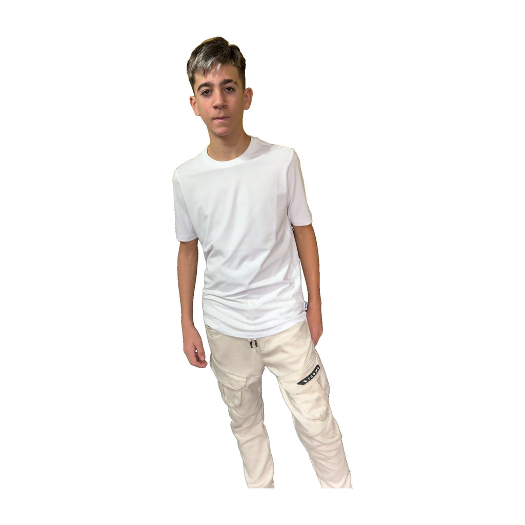 Camiseta BALR. Hombre Blanca Básica