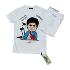 George V Men's White Scarface T-Shirt
