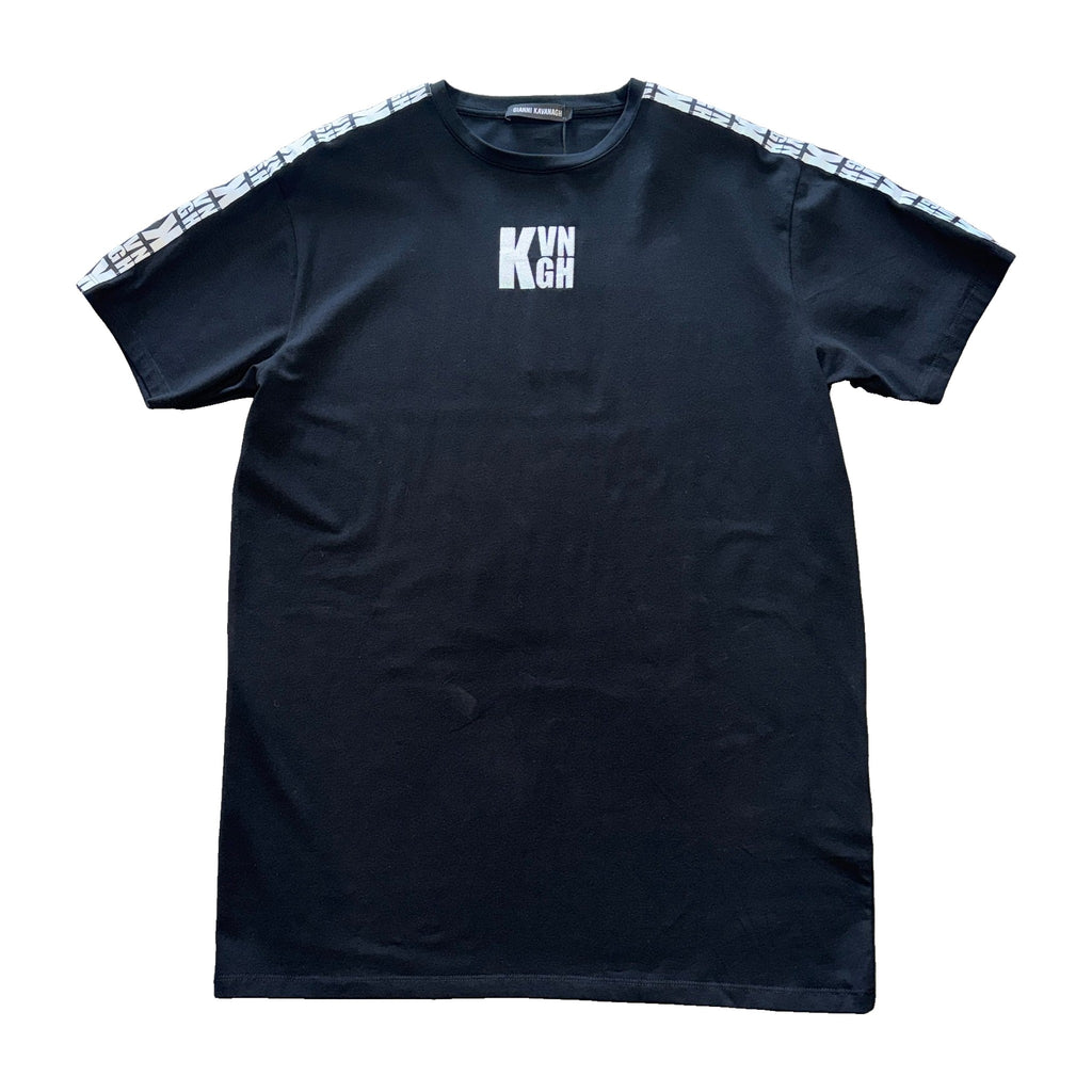 Camiseta Gianni Kavanagh Hombre Azul Marino con Banda en Hombros