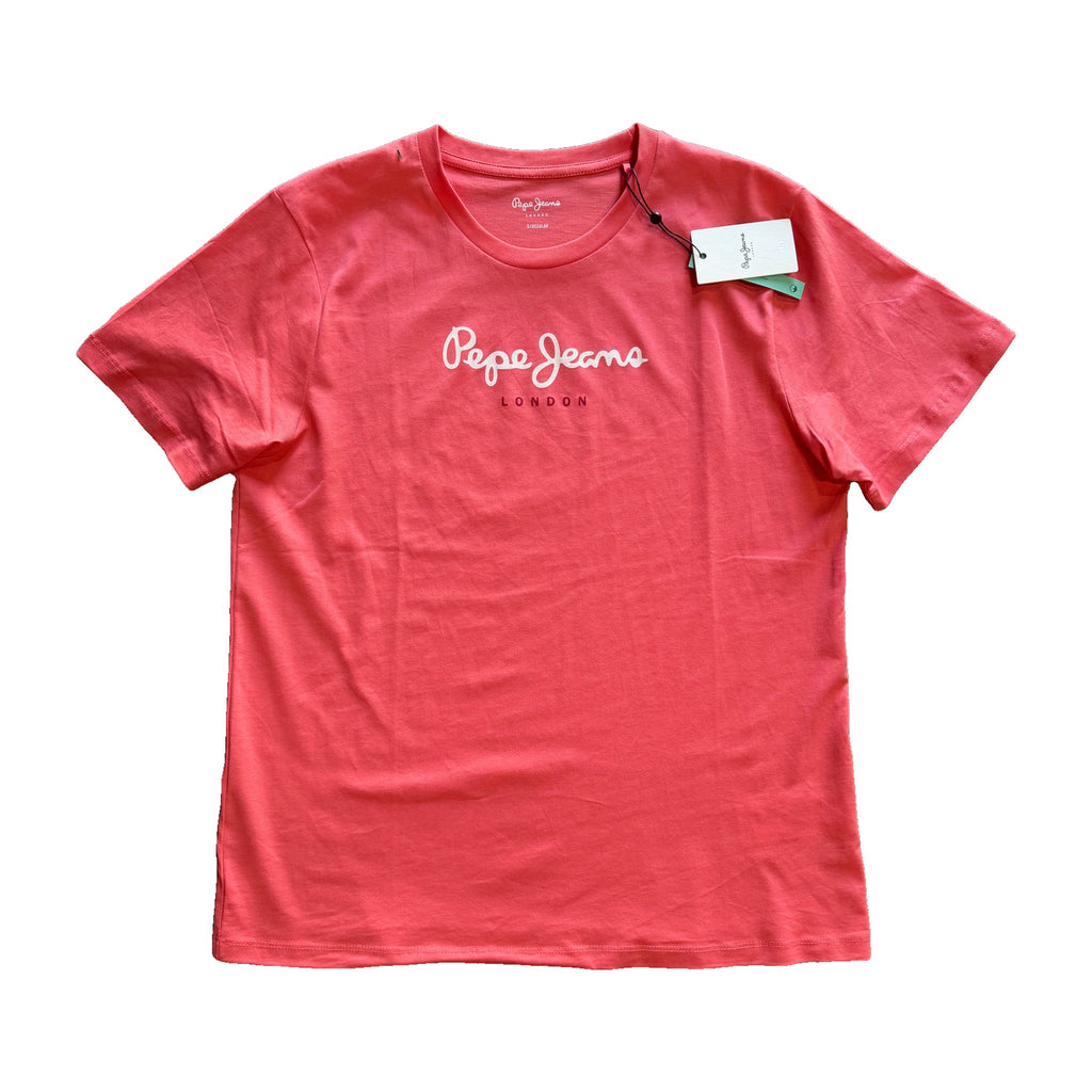 Pepe Jeans Red Logo T-Shirt for Men