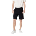 Conjunto EA7 Emporio Armani Negro Logo Dorado Hombre