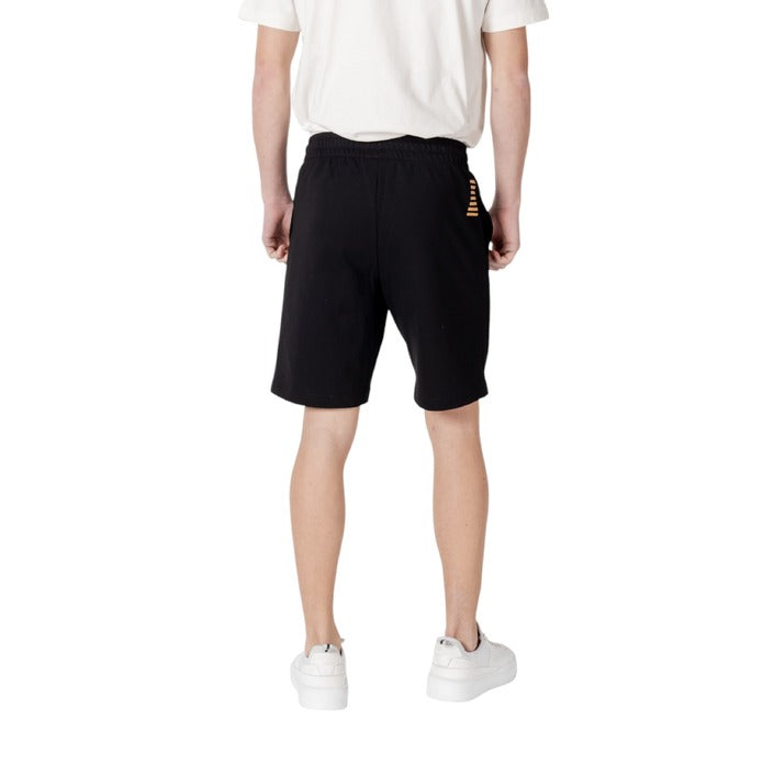 Conjunto EA7 Emporio Armani Negro Logo Dorado Hombre