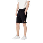Conjunto EA7 Emporio Armani Negro Logo Dorado Hombre