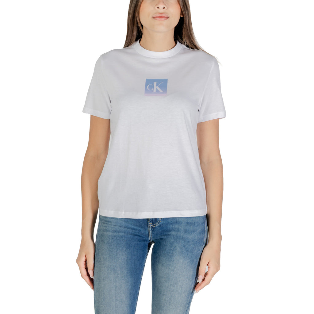 Calvin Klein Jeans Camisetas Mujer Cuello Redondo
