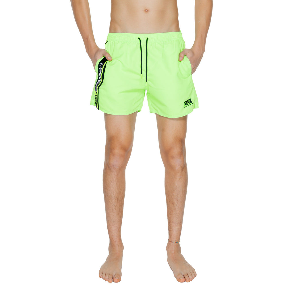 Ea7 Bañadores Hombre Verde Ligero