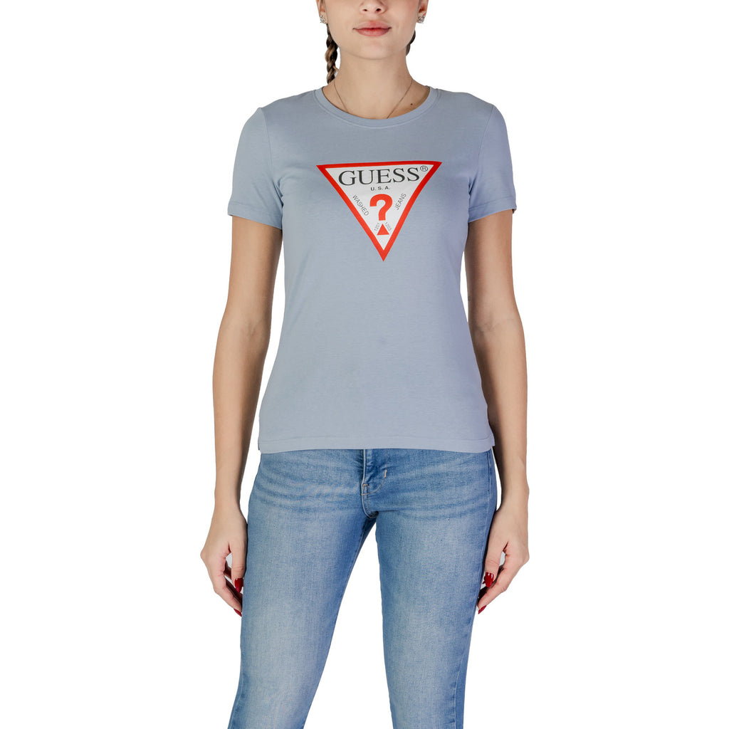 Guess Camisetas Mujer 100% Algodón Suaves Transpirables Para Primavera Verano Con Estilo