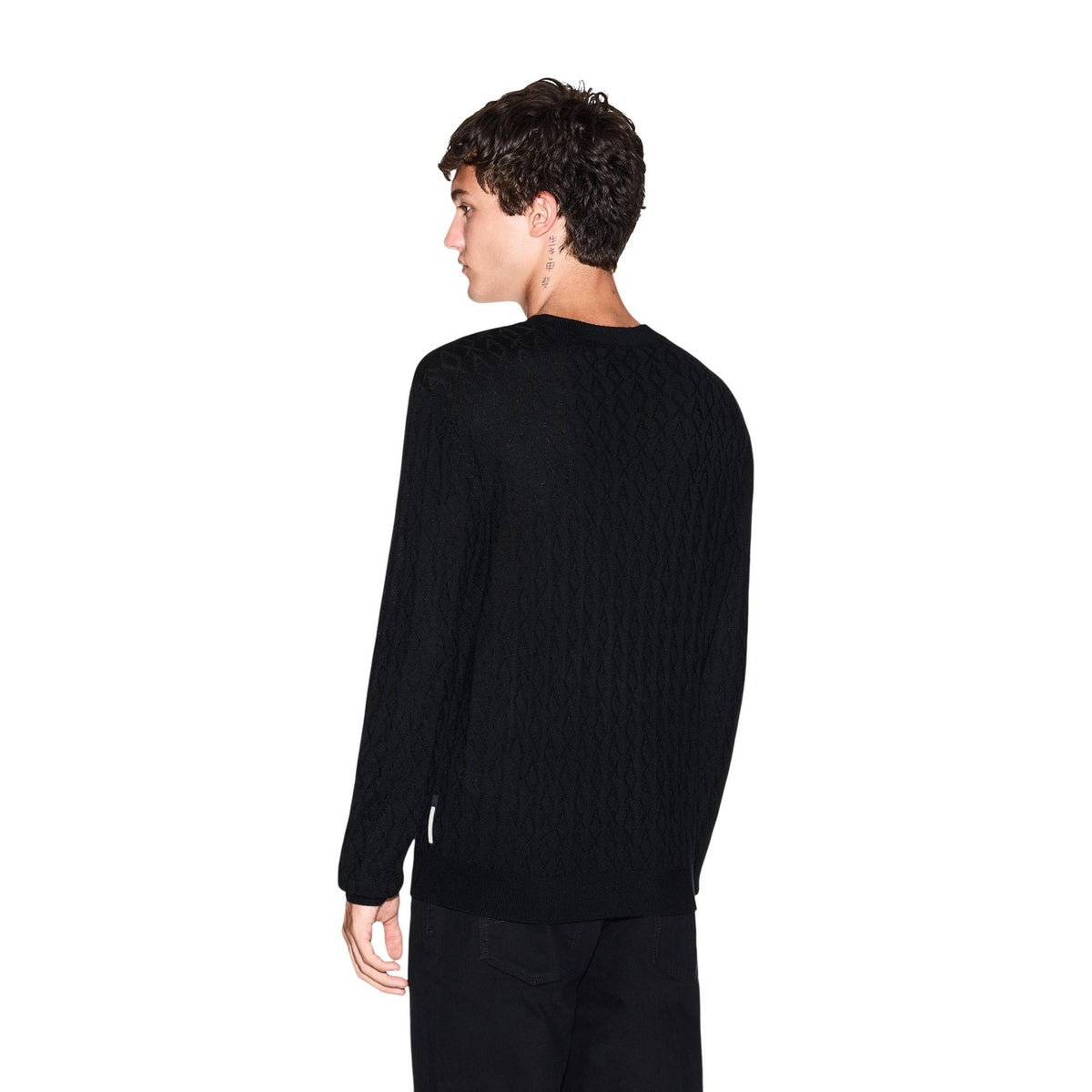 Jersey Armani Exchange Hombre Negro (Ref. 2478258)