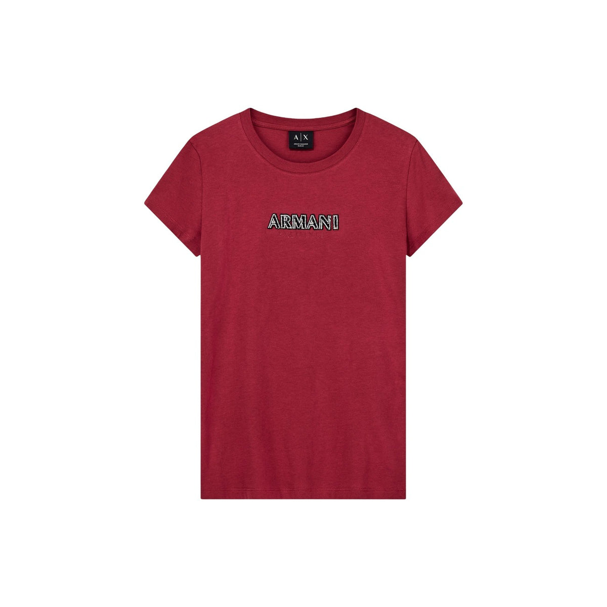 Camiseta Armani Exchange Mujer Rojo