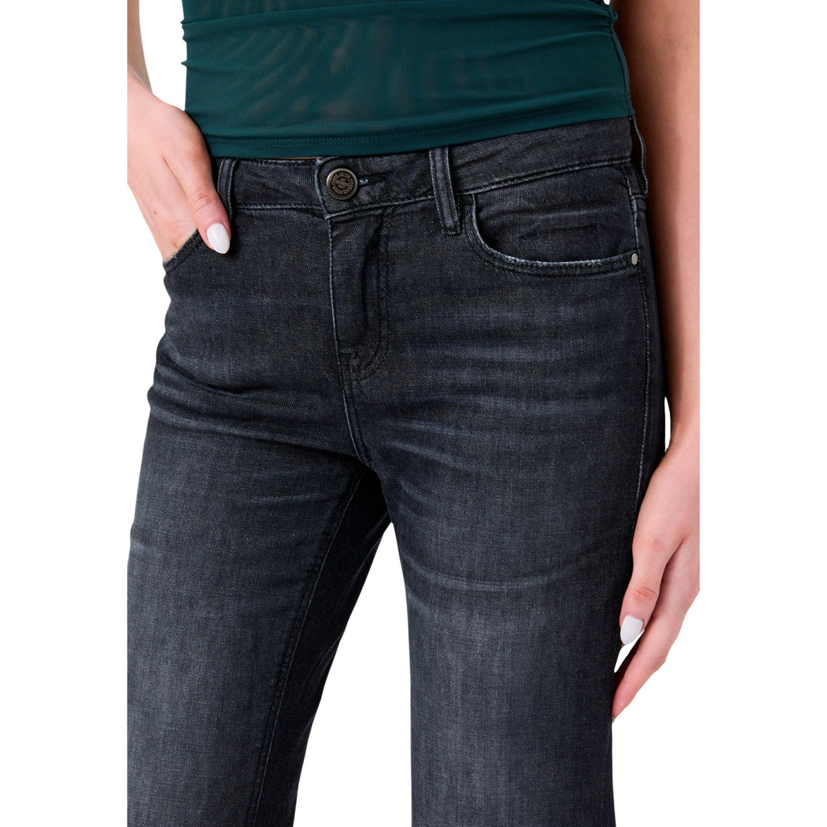 Pantalón Guess Mujer Negro