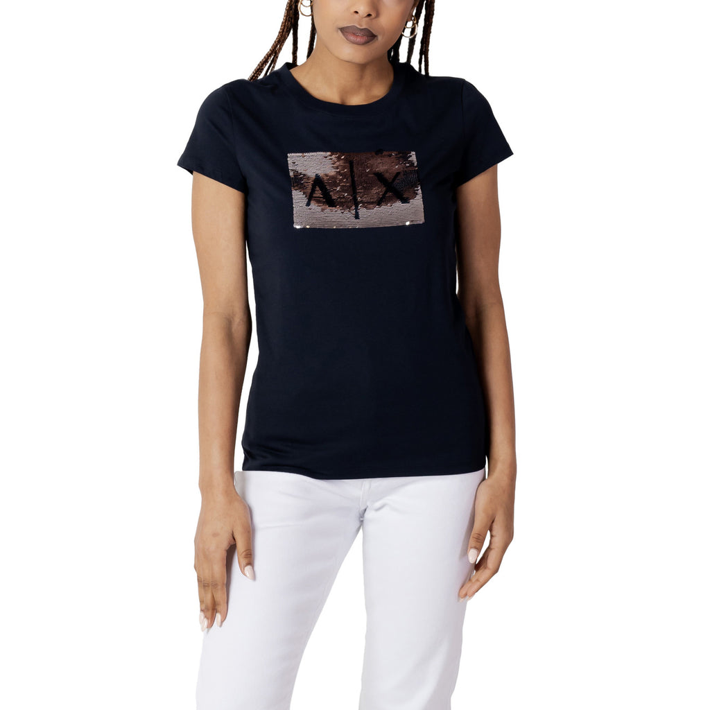 Armani Exchange Camisetas Mujer Algodón Suave