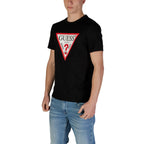Guess Camiseta Hombre Estampado Sutil Atemporal