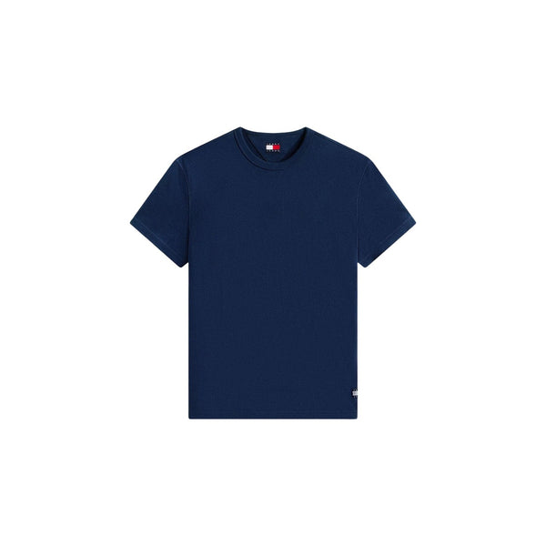 Tommy Hilfiger Jeans Camiseta Hombre Azul Cuello Redondo Cómodo