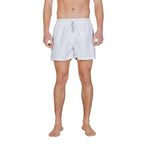 EA7 Maillots De Bain Homme Performance Sportive Confort Toute La Journée Couleur Rouge Imprimé Distinctif