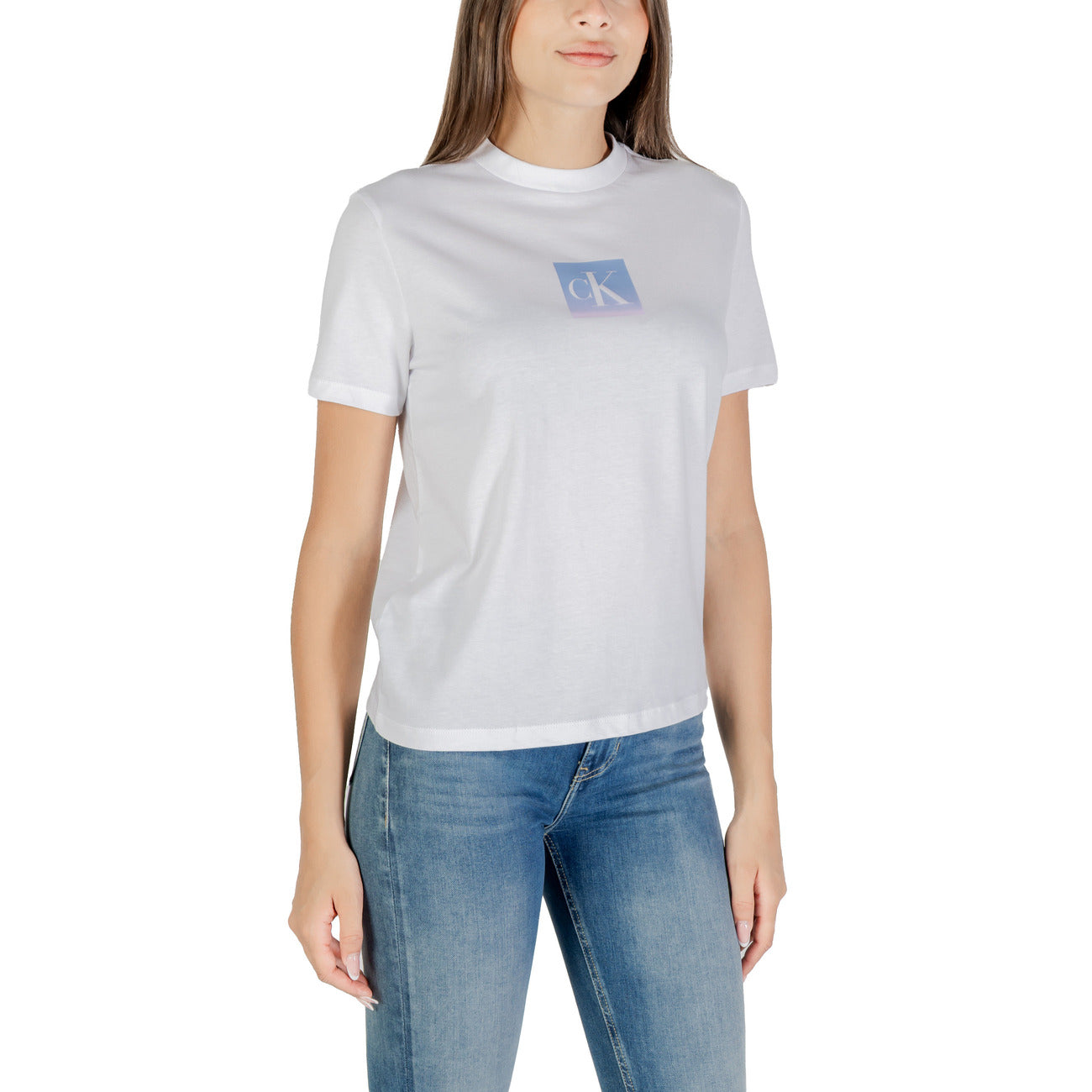 Calvin Klein Jeans Camisetas Mujer Cuello Redondo