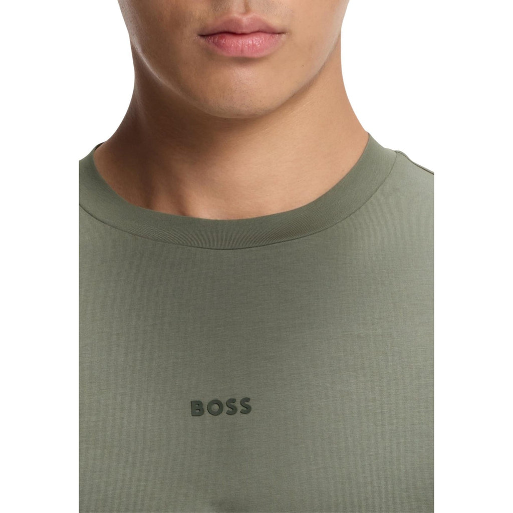 Boss Camisetas Hombre Algodón Elastano Suave