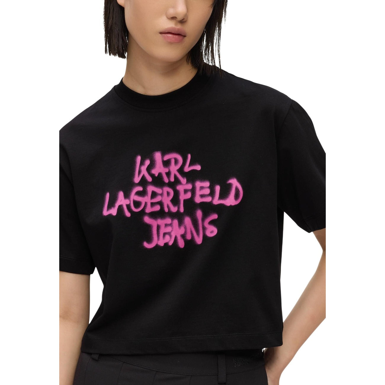 Karl Lagerfeld Camiseta Mujer Algodón Suave