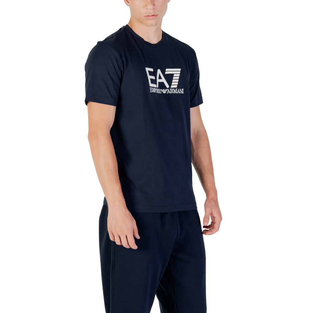 Ea7 Camisetas Manga Corta Cómodas Para Hombre