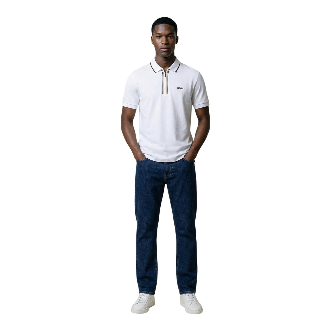Boss Polo Hombre Transpirable Verano Cómodo