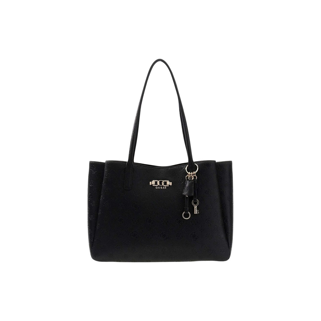 Guess Sac à main femme blanc élégant avec organisation intérieure pour le travail quotidien