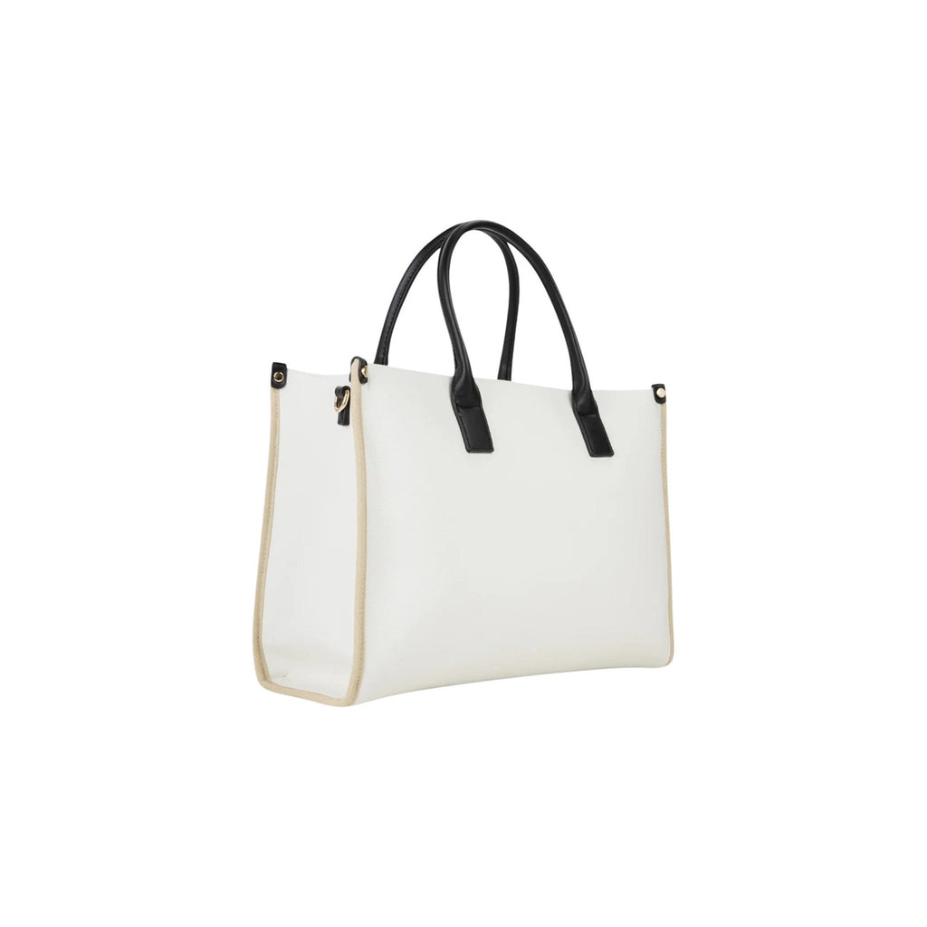 Valentino Bags Bolso Mujer Beige Neutro PU Tacto Suave Ideal Para Looks Diarios Y Eventos