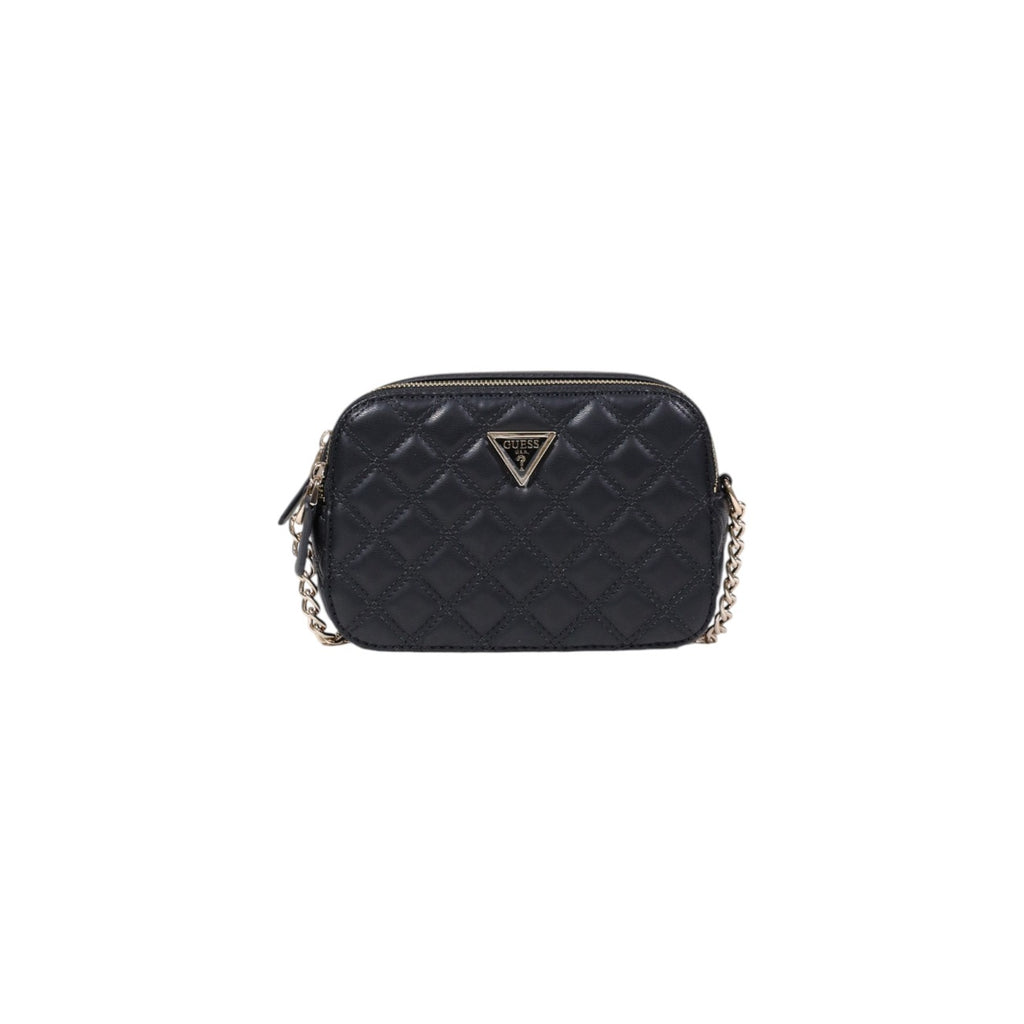 Guess Bolsos Mujer Negro Con Cremallera Y Bolsillos Interiores Para Uso Diario PU