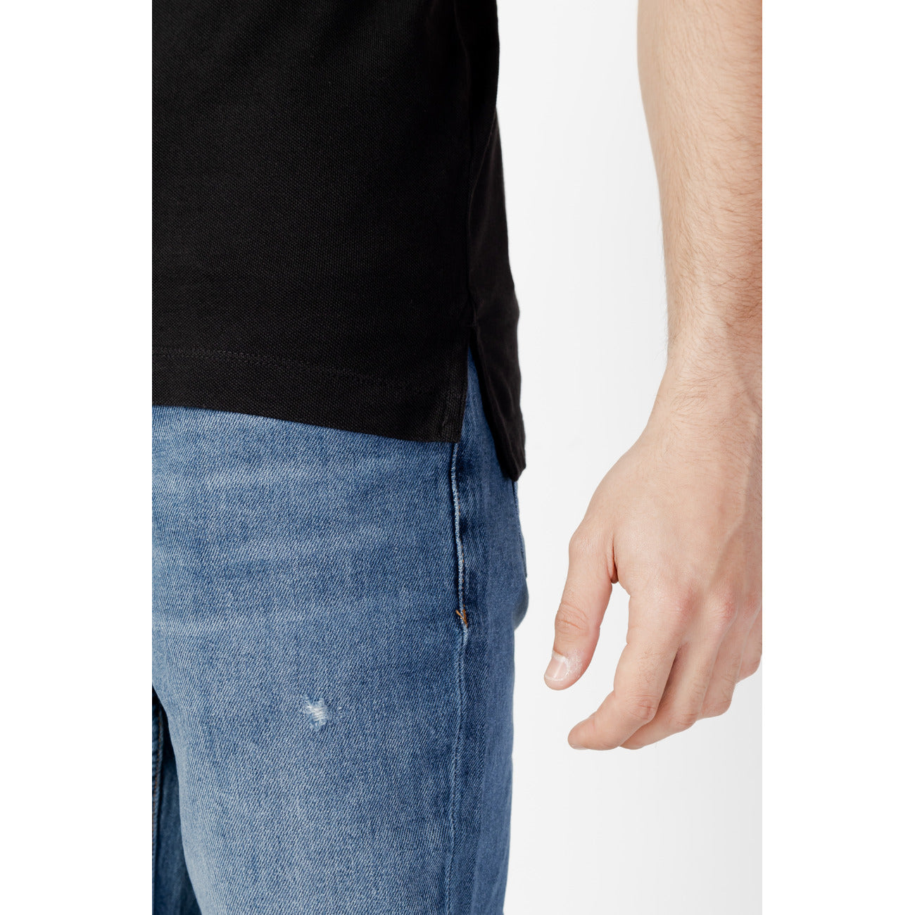 Tommy Hilfiger Polo Hombre Negro Versátil