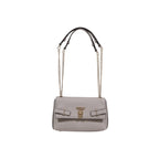 Guess Women's Beige PU Lightweight and Practical Handbag