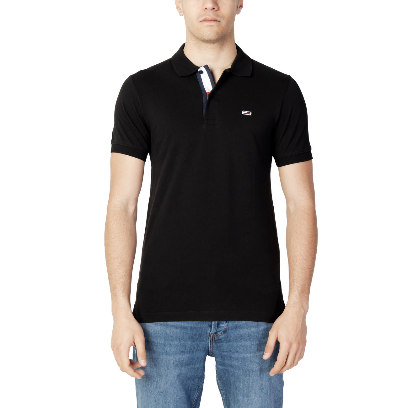 Tommy Hilfiger Polo Hombre Negro Versátil
