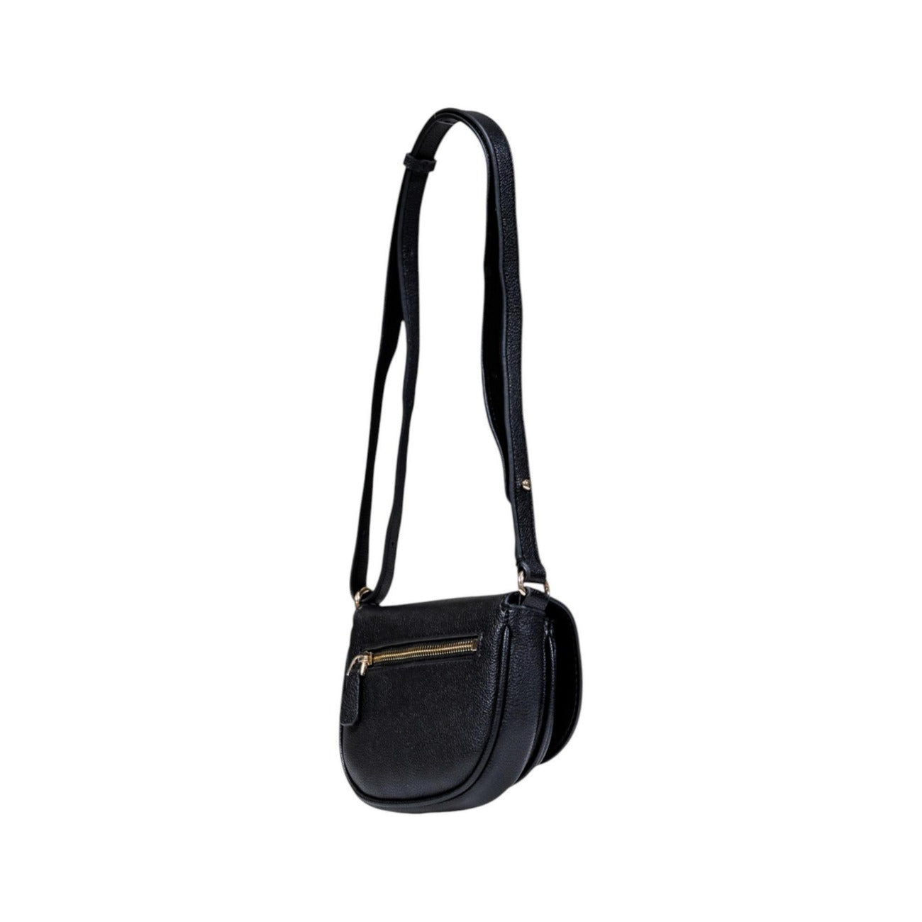 Guess Bolso Bandolera Mujer Negro Con Cierre Botón