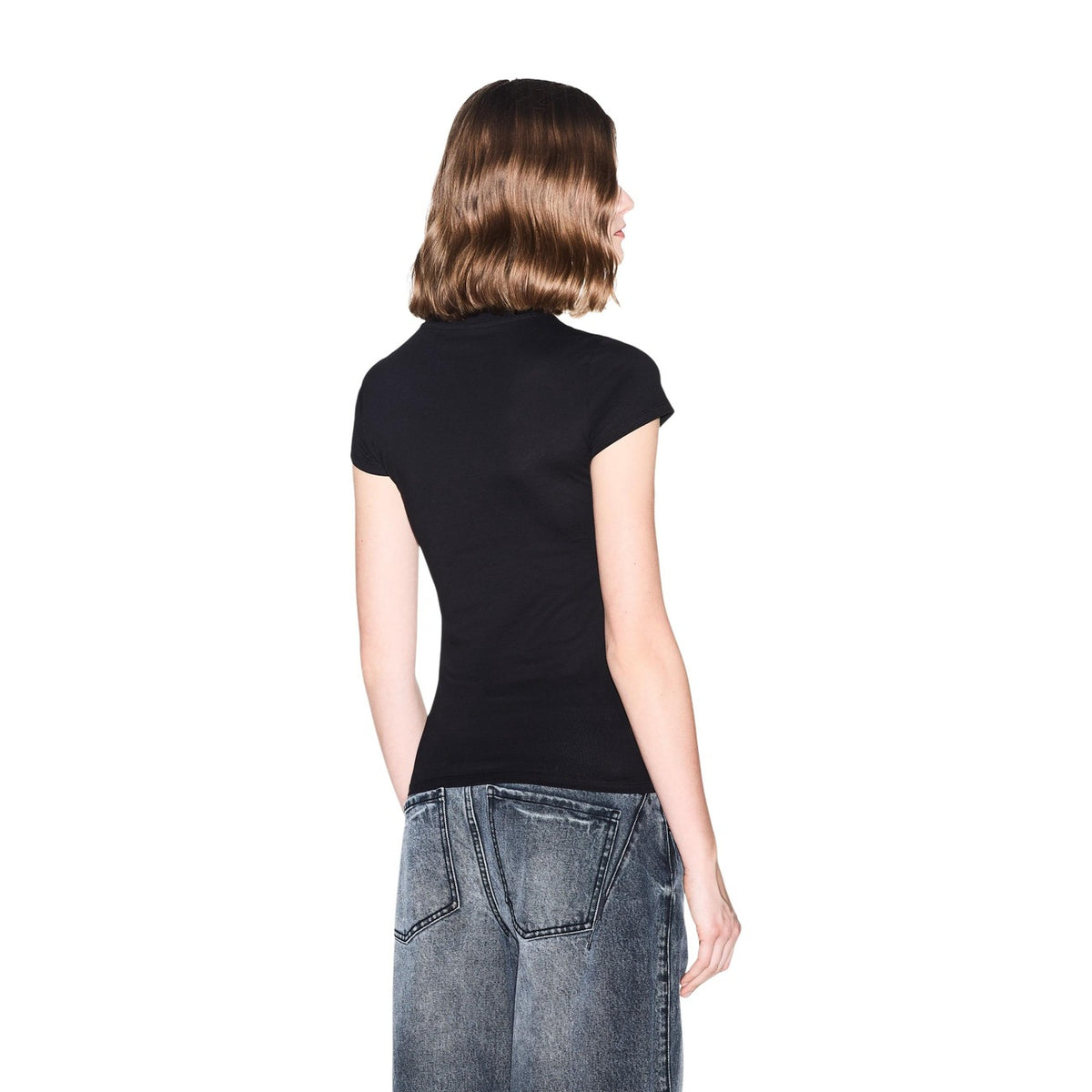 Camiseta Armani Exchange Mujer Negro (Ref. 2478261)