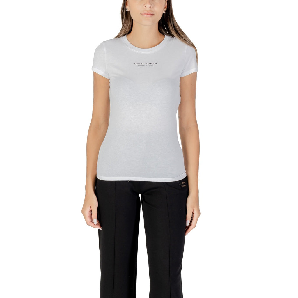 Armani Exchange Camisetas Mujer Algodón Suave