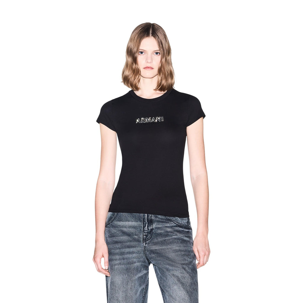 Camiseta Armani Exchange Mujer Negro (Ref. 2478261)