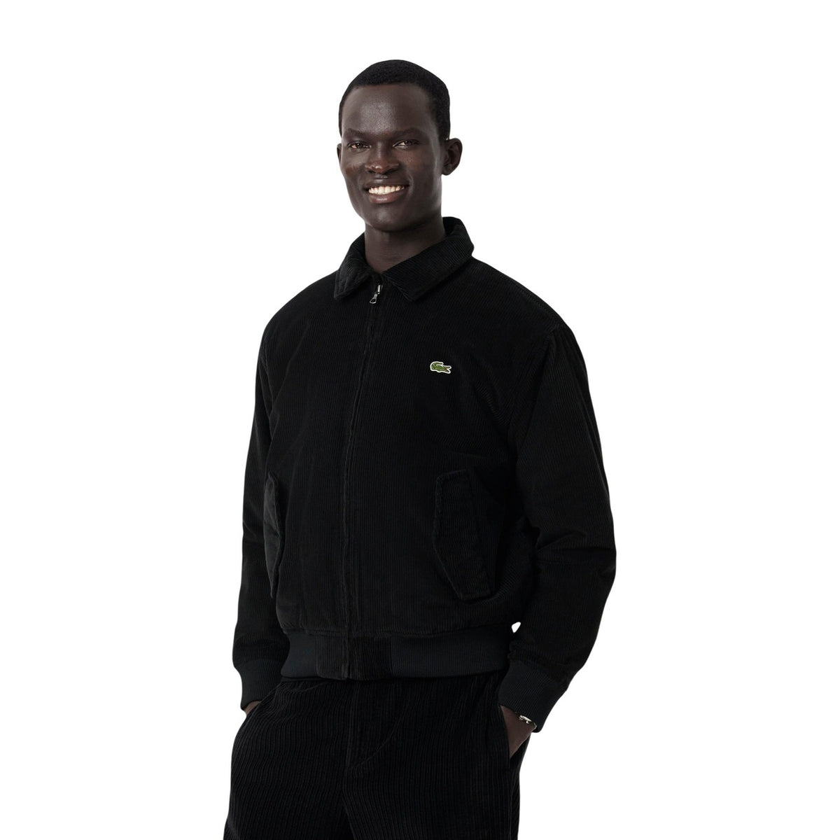 Chaqueta Lacoste Hombre Negro