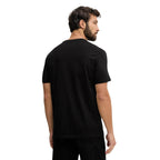 Armani Exchange Camisetas Hombre Negra Estampado