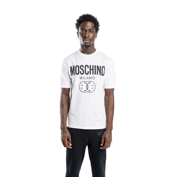 Moschino Camisetas Hombre Distintivo Y Alta Calidad Para Conjunto Casual Urbano Cómodo