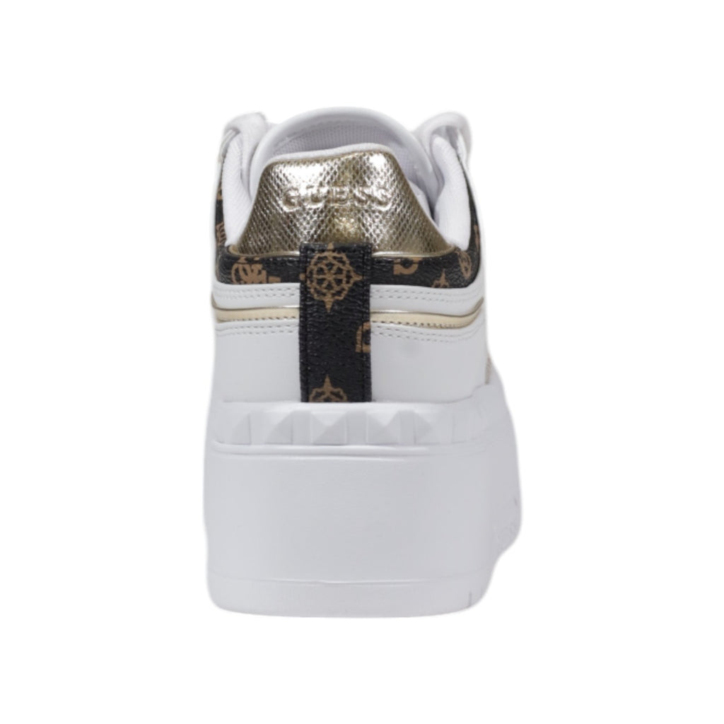 Guess Mujer Sneakers Con Plataforma Integrada Blanco Y Estilo Versátil Perfecto Verano