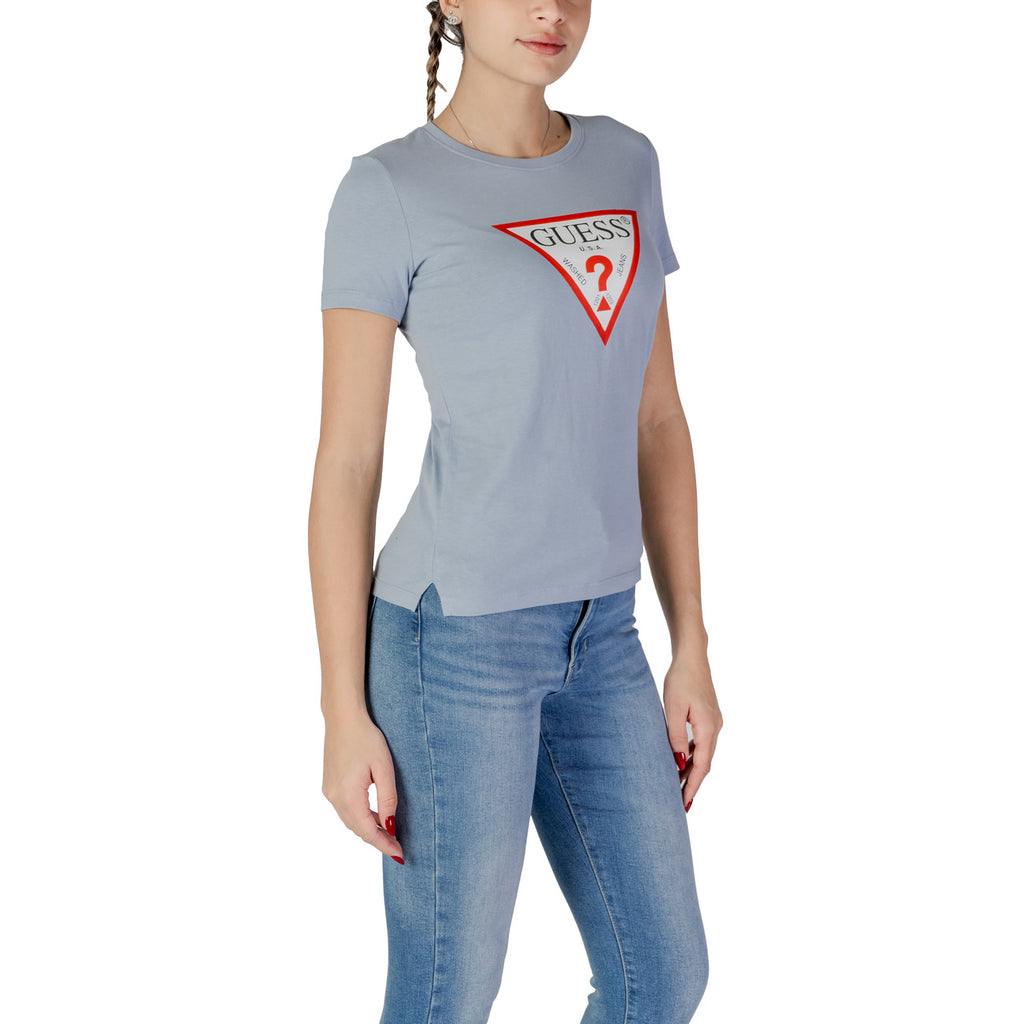 Guess Camisetas Mujer 100% Algodón Suaves Transpirables Para Primavera Verano Con Estilo
