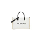 Valentino Bags Bolso Mujer Beige Neutro PU Tacto Suave Ideal Para Looks Diarios Y Eventos