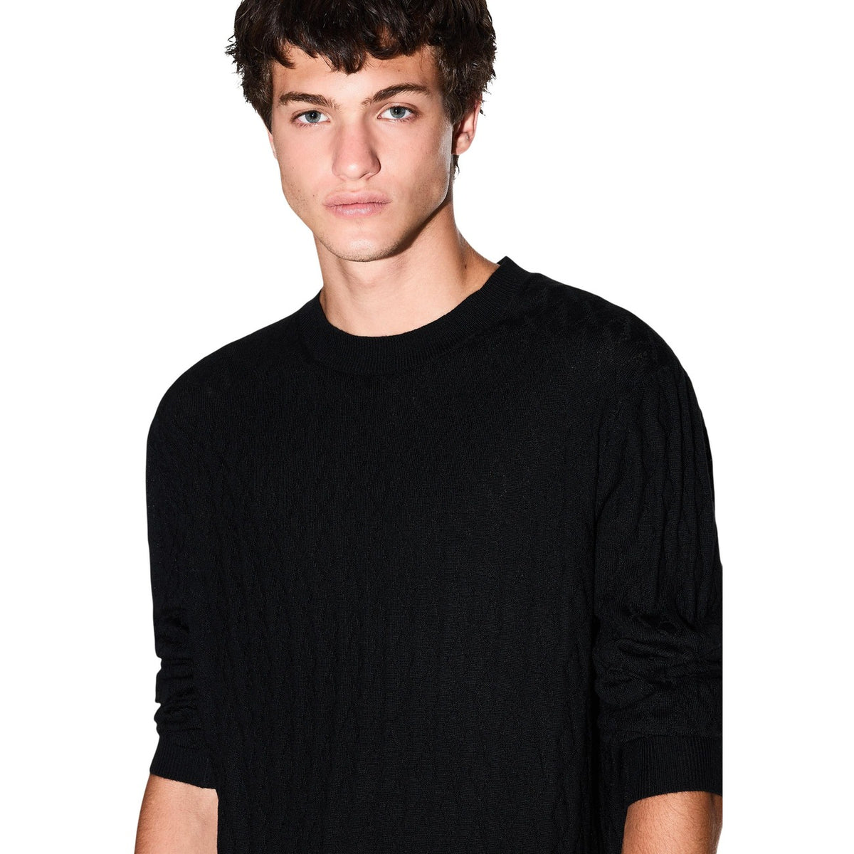 Jersey Armani Exchange Hombre Negro (Ref. 2478258)