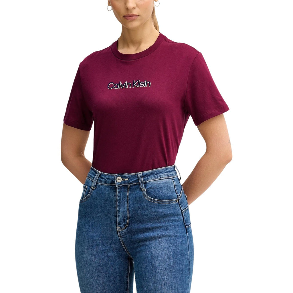 Calvin Klein Jeans Camisetas Granate Duradera