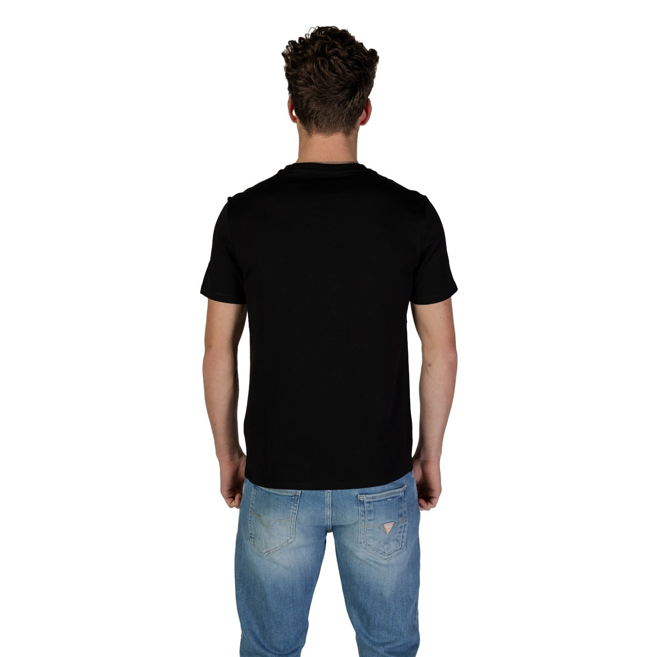 Guess Camiseta Hombre Estampado Sutil Atemporal