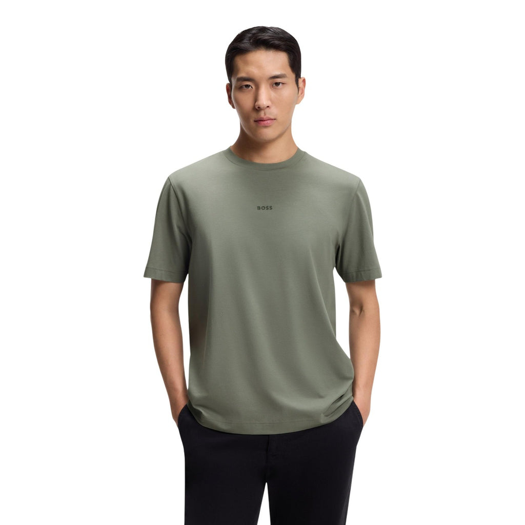Boss Camisetas Hombre Algodón Elastano Suave