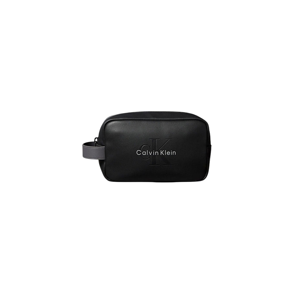 Calvin Klein Bolso Hombre Minimalista Pu Negro