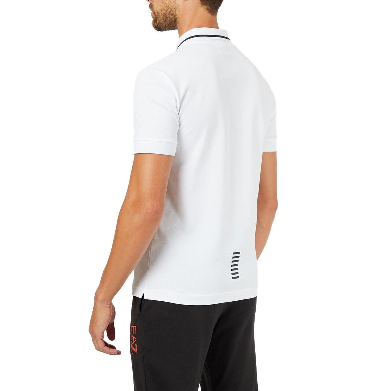 Ea7 Polos Hombre Comodidad Fresco Diseño Unicolor