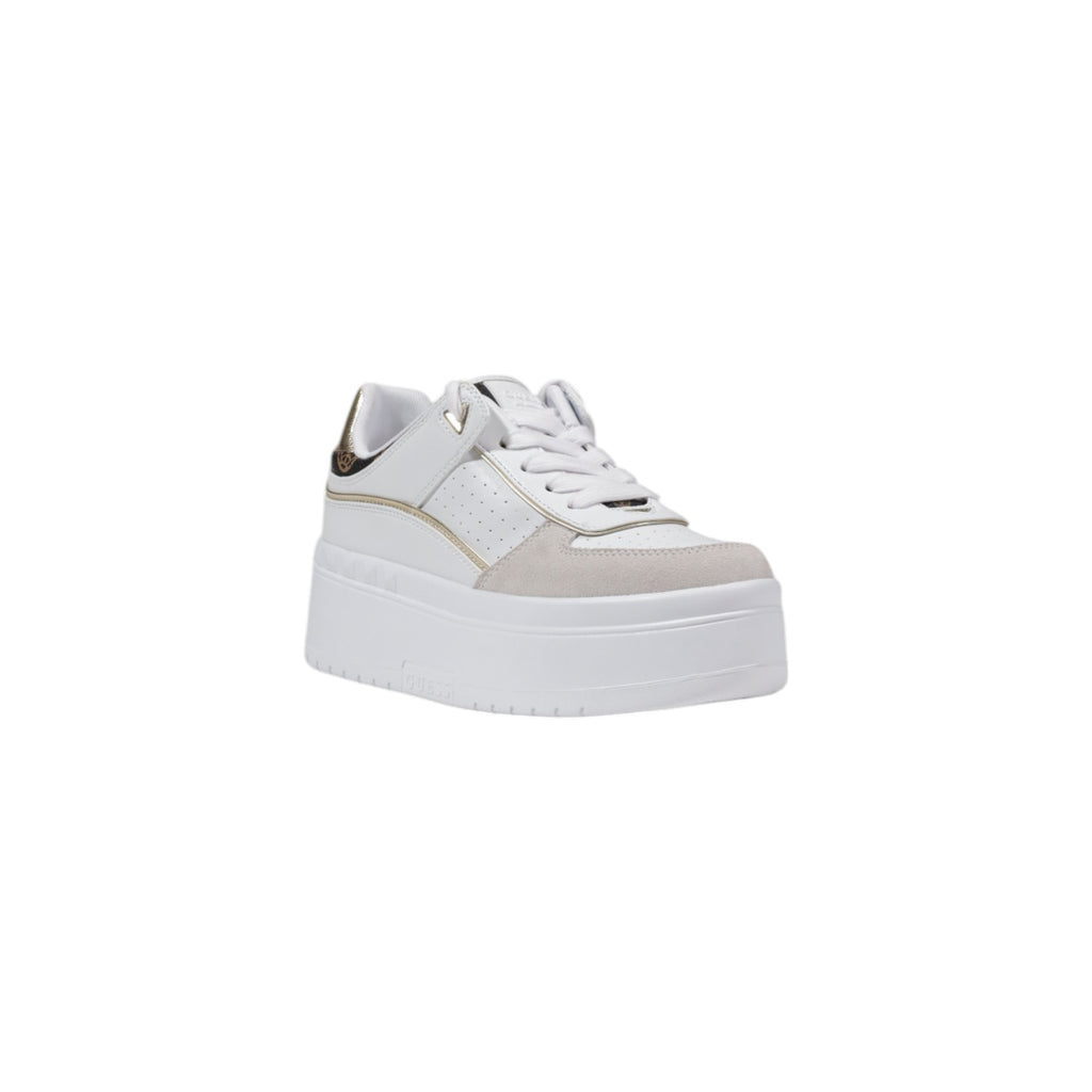 Guess Mujer Sneakers Con Plataforma Integrada Blanco Y Estilo Versátil Perfecto Verano