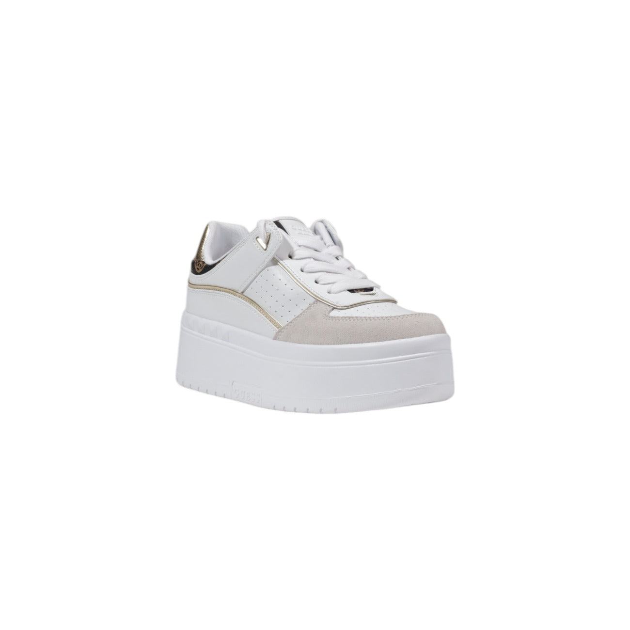 Guess Mujer Sneakers Con Plataforma Integrada Blanco Y Estilo Versátil Perfecto Verano