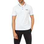 Ea7 Polos Hombre Comodidad Fresco Diseño Unicolor